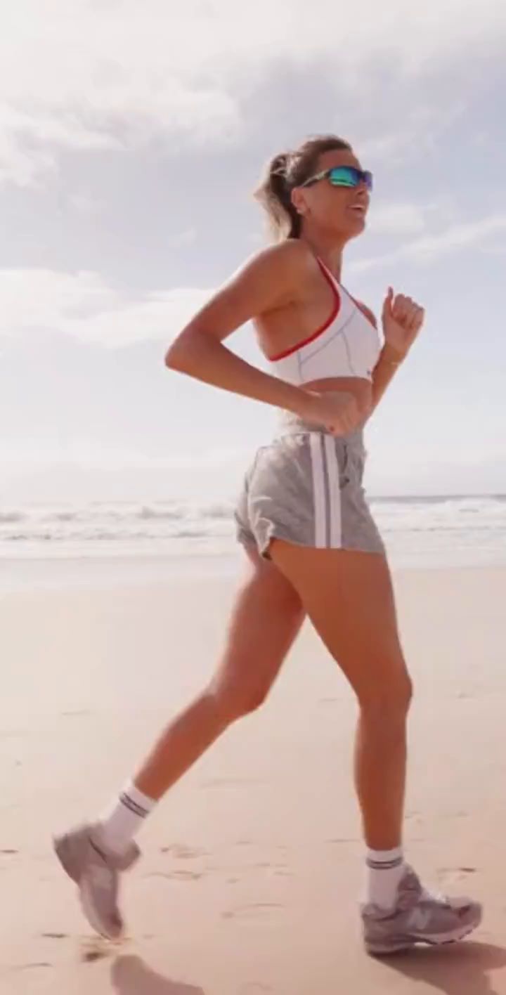 Woman wearing athletic clothing