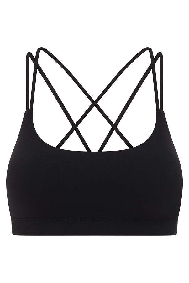 Lotus Cropped Sports Bra